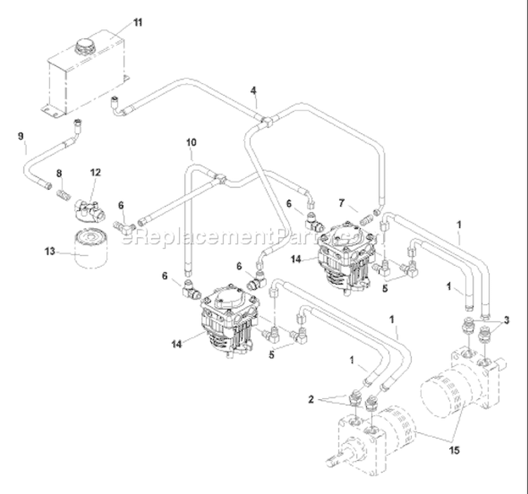 Page F Diagram and Parts List for 5219 WHF  968999253 -2004-09 Husqvarna Lawn Mower