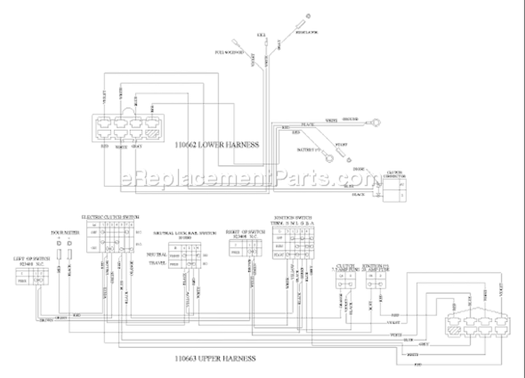 Page I Diagram and Parts List for 5219 WHF  968999253 -2004-09 Husqvarna Lawn Mower