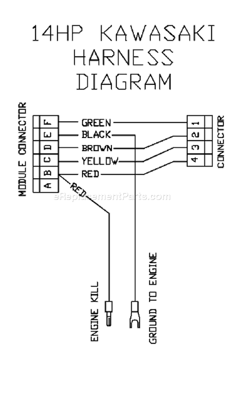 Page N Diagram and Parts List for WH3614A WH 3614 A 2000-06 Husqvarna Lawn Mower