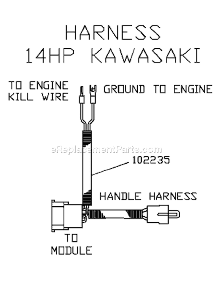 Page G Diagram and Parts List for WH3614A WH 3614 A 2000-06 Husqvarna Lawn Mower