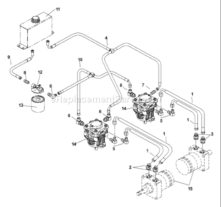 Page F Diagram and Parts List for WH5219EFQ WH 5219 EFQ 968999253 -2005-08 Husqvarna Lawn Mower