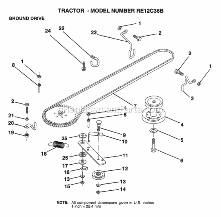 Page X Diagram and Parts List for WP145H42G 1999 Husqvarna Lawn Tractor