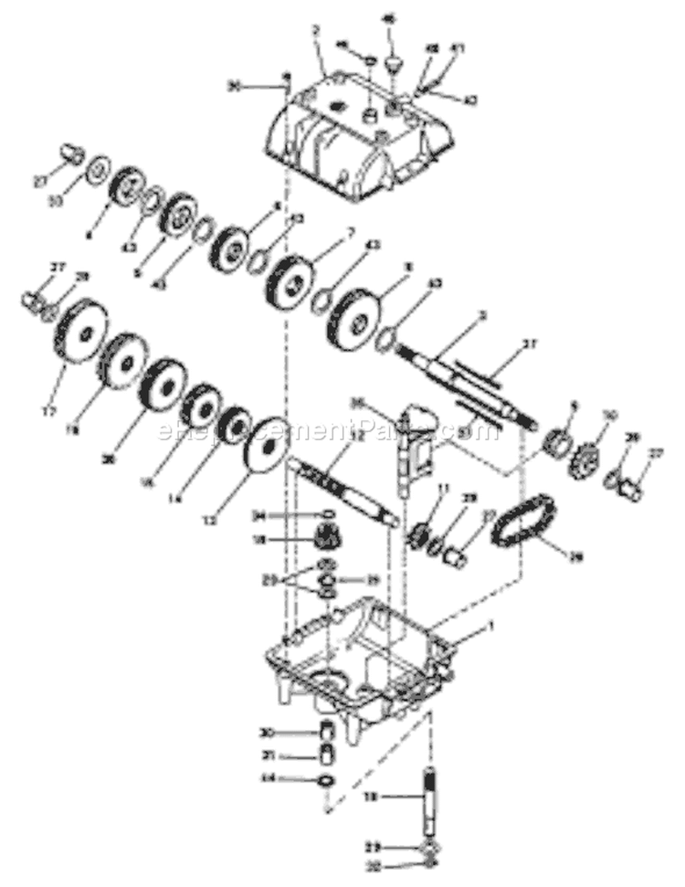 Page G Diagram and Parts List for W3212A W 3212 A 539104773-01 -2000-02 Husqvarna Lawn Mower
