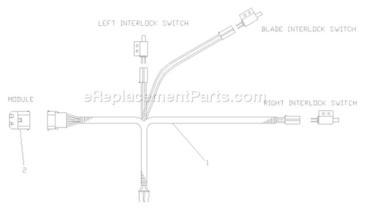 Page J Diagram and Parts List for W3213 W 3213 968999114 -2004-11 Husqvarna Lawn Mower