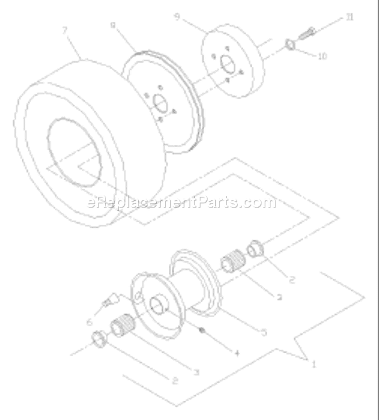 Page E Diagram and Parts List for W3213 W 3213 968999114 -2004-11 Husqvarna Lawn Mower