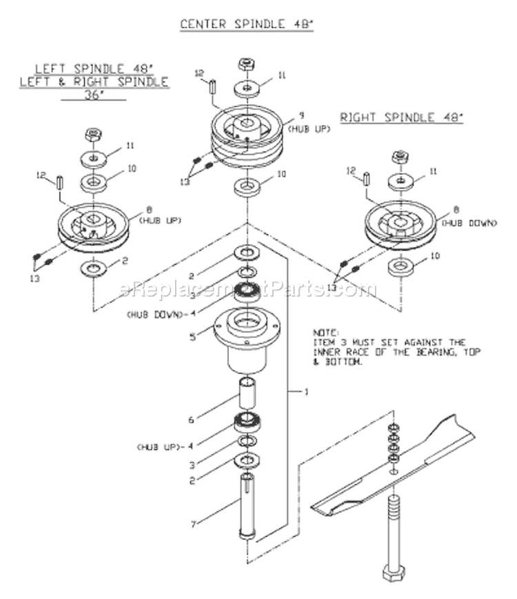 Page B Diagram and Parts List for W4815ETS W 4815 ETS 968999120 -2001-09 Husqvarna Lawn Mower