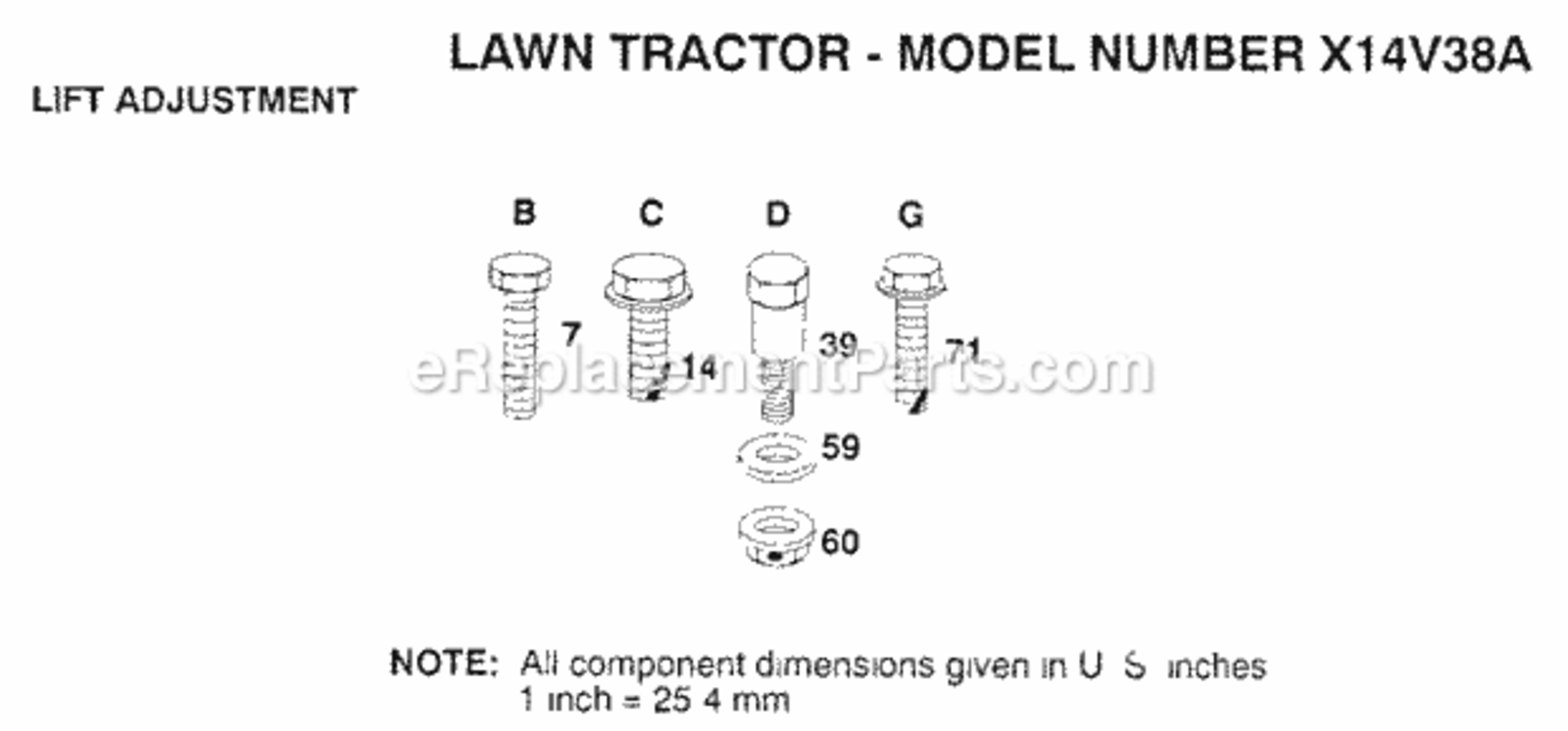 Page AC Diagram and Parts List for X1236A 1991 Husqvarna Lawn Tractor
