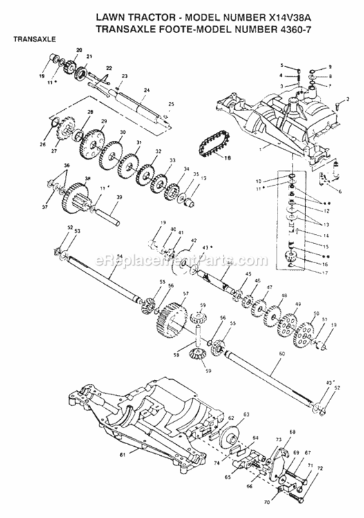 Page A\ Diagram and Parts List for X1236A 1991 Husqvarna Lawn Tractor
