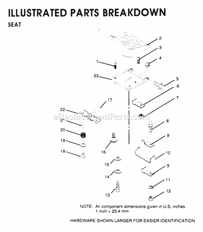 Page K Diagram and Parts List for Y1136C 1991 Husqvarna Lawn Tractor