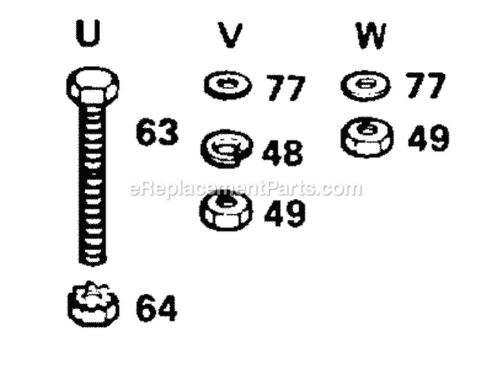 Page D Diagram and Parts List for YT160BR 1999 And Before Husqvarna Lawn Tractor