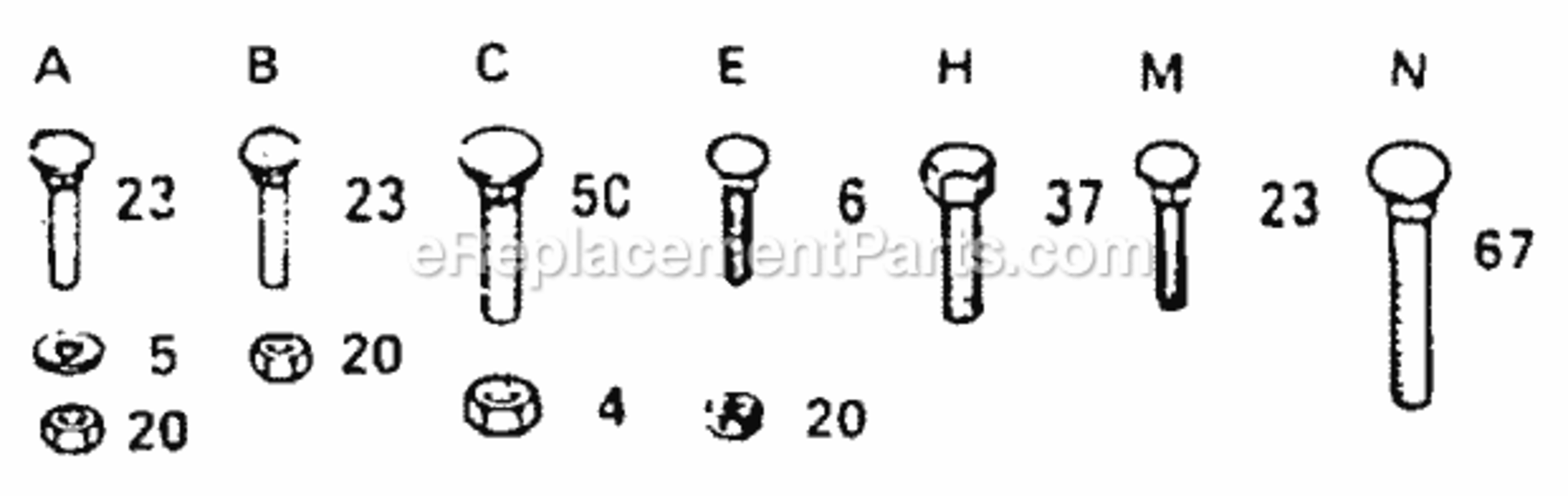 Page G Diagram and Parts List for YTH120AR 1999 And Before Husqvarna Lawn Tractor