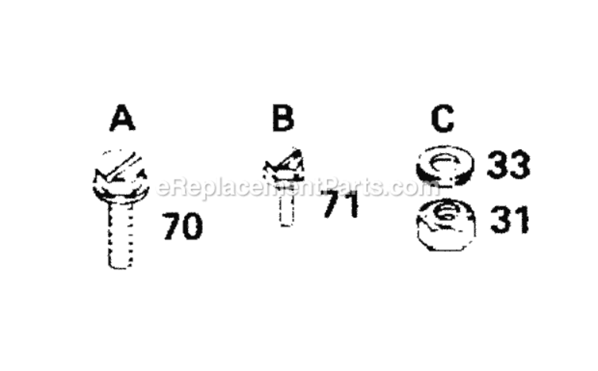 Page J Diagram and Parts List for YTH160AR 1999 And Before Husqvarna Lawn Tractor