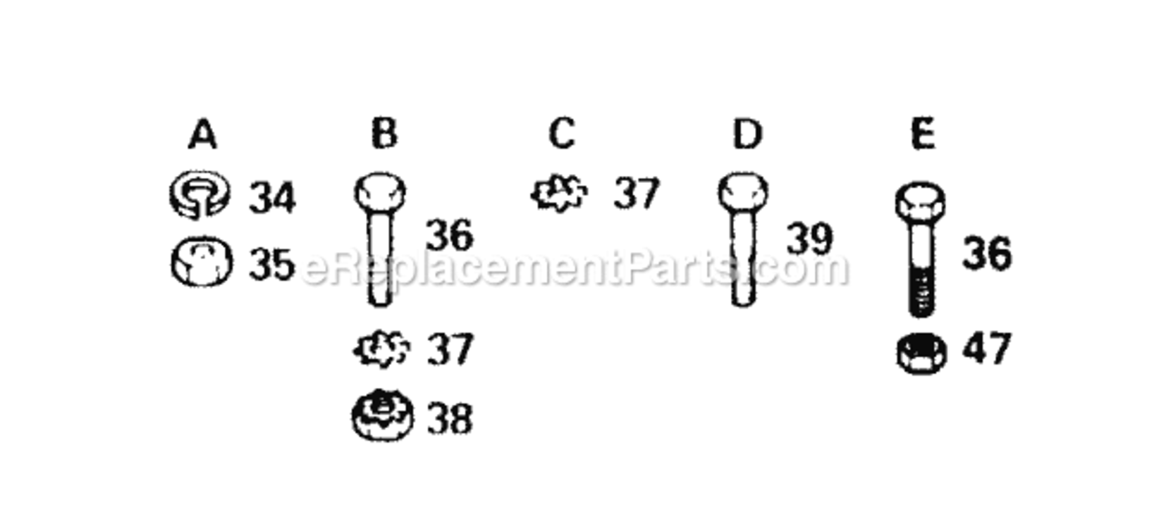 Page G Diagram and Parts List for YTH160AR 1999 And Before Husqvarna Lawn Tractor