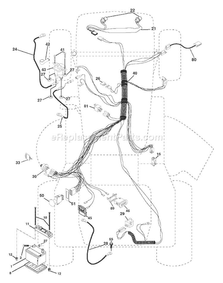 Page D Diagram and Parts List for 1342XPA YTH  954569332 -2003-03 Husqvarna Lawn Tractor