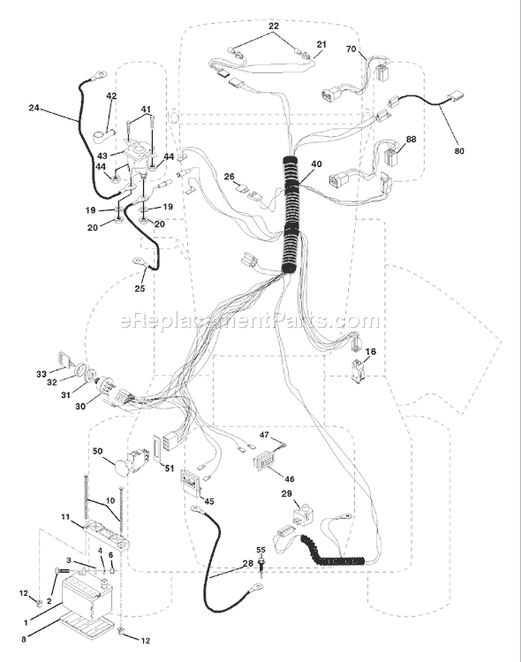 Page D Diagram and Parts List for 150 YTH  954140007D -1998-02 Husqvarna Lawn Tractor