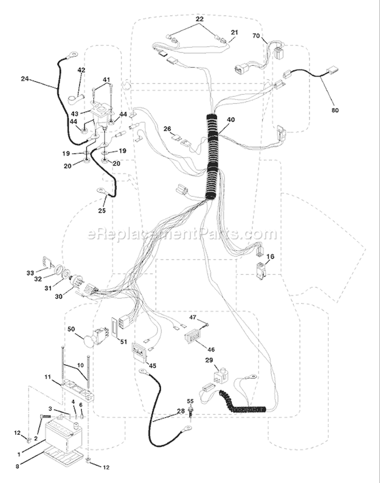 Page D Diagram and Parts List for 150 YTH  954140007E -1998-02 Husqvarna Lawn Tractor