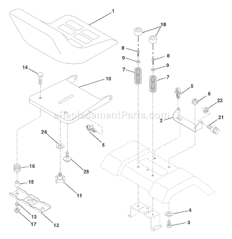 Page I Diagram and Parts List for 150 YTH  954140007E -1998-02 Husqvarna Lawn Tractor