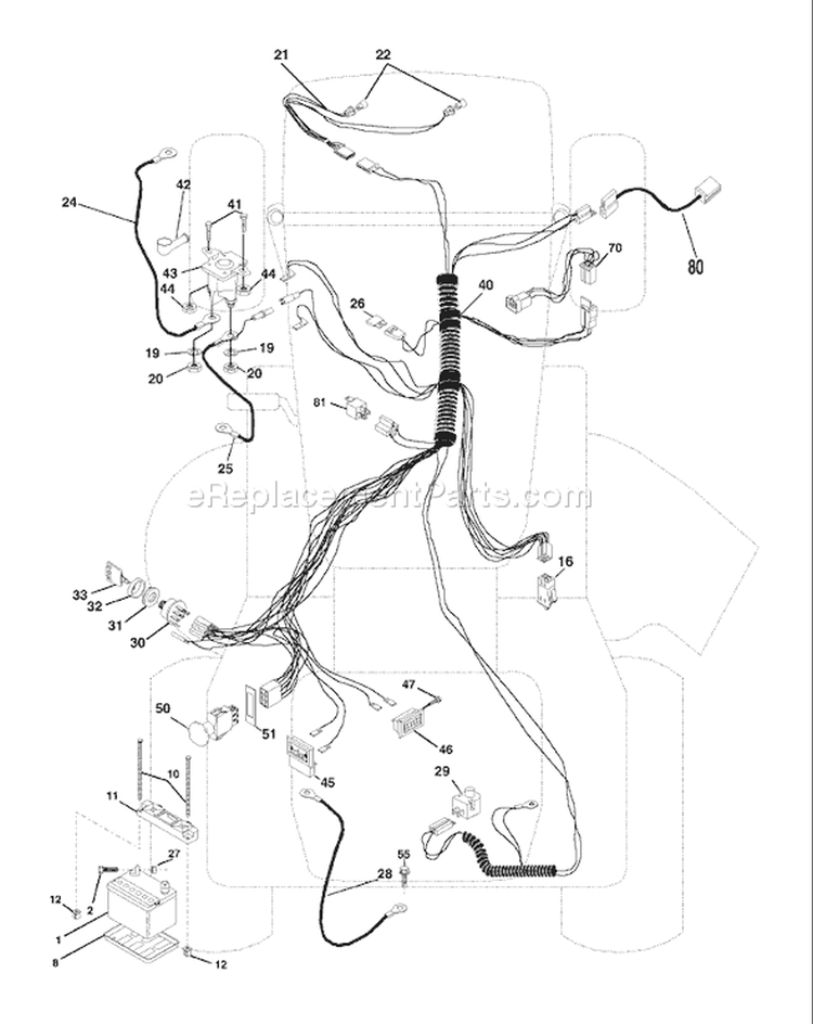 Page D Diagram and Parts List for 150 YTH  954140007J -1999-03 Husqvarna Lawn Tractor