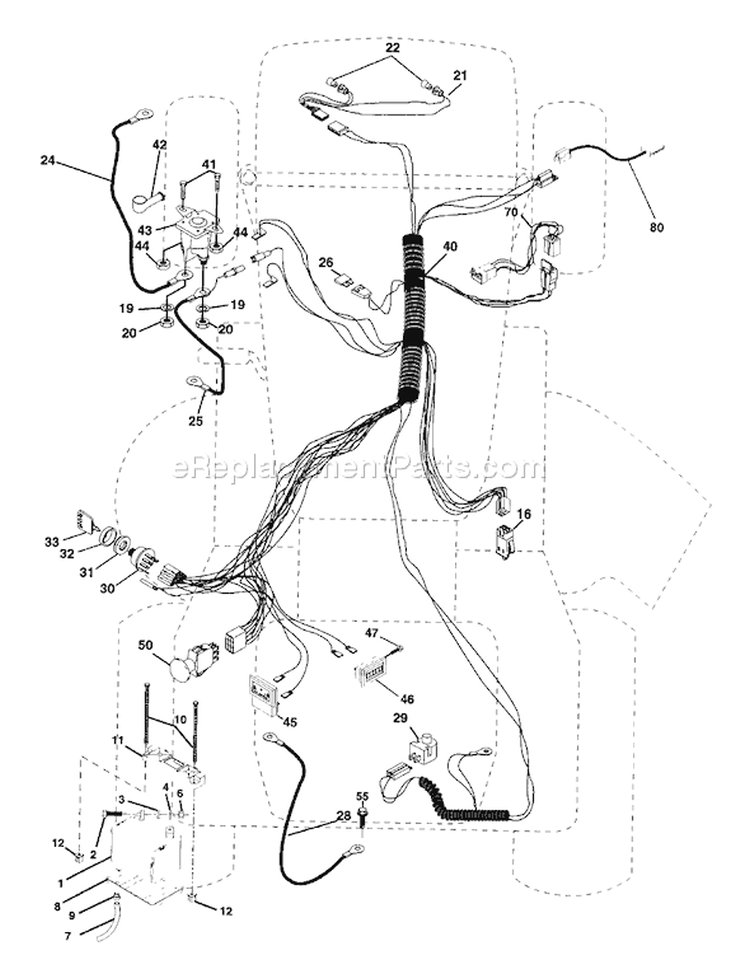 Page D Diagram and Parts List for 150 YTH  95414007 -1997-12 Husqvarna Lawn Tractor
