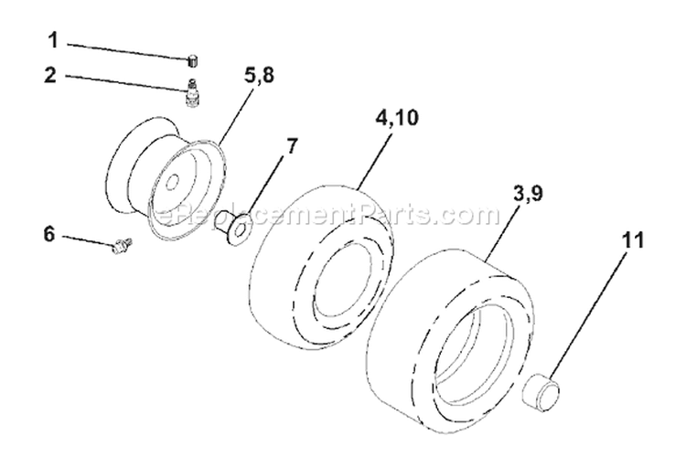 Page J Diagram and Parts List for 150 YTH  954140108B -1999-11 Husqvarna Lawn Tractor