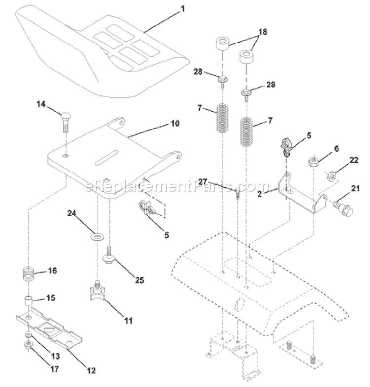 Page I Diagram and Parts List for 150 YTH  954830081A -1995-10 Husqvarna Lawn Tractor