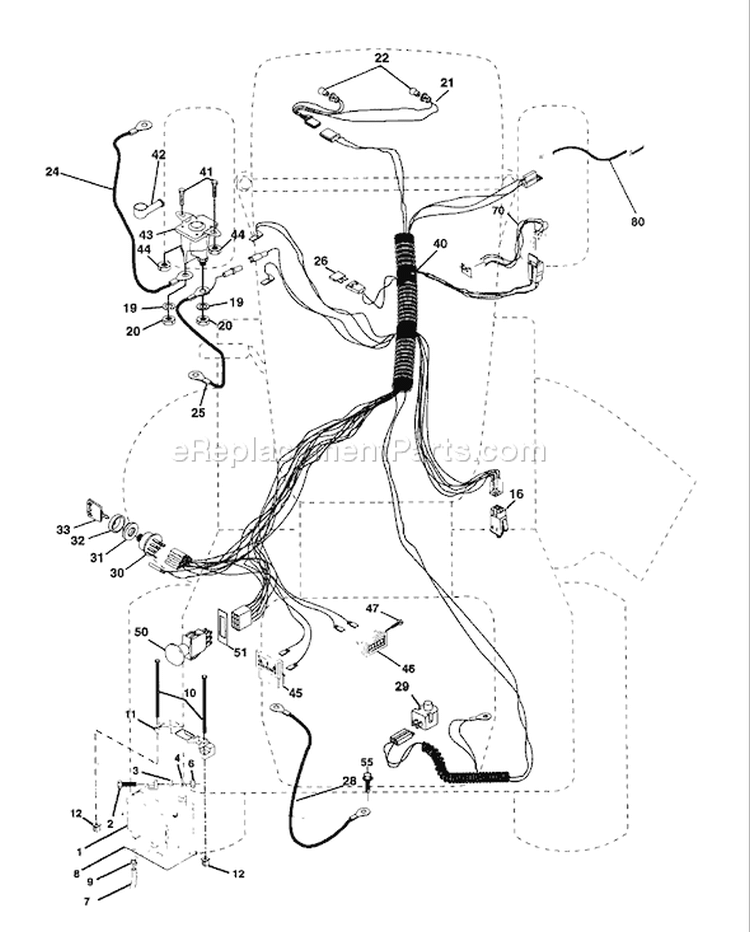 Page D Diagram and Parts List for 150 YTH  HCLTHC -954140007 -1997-05 Husqvarna Lawn Tractor