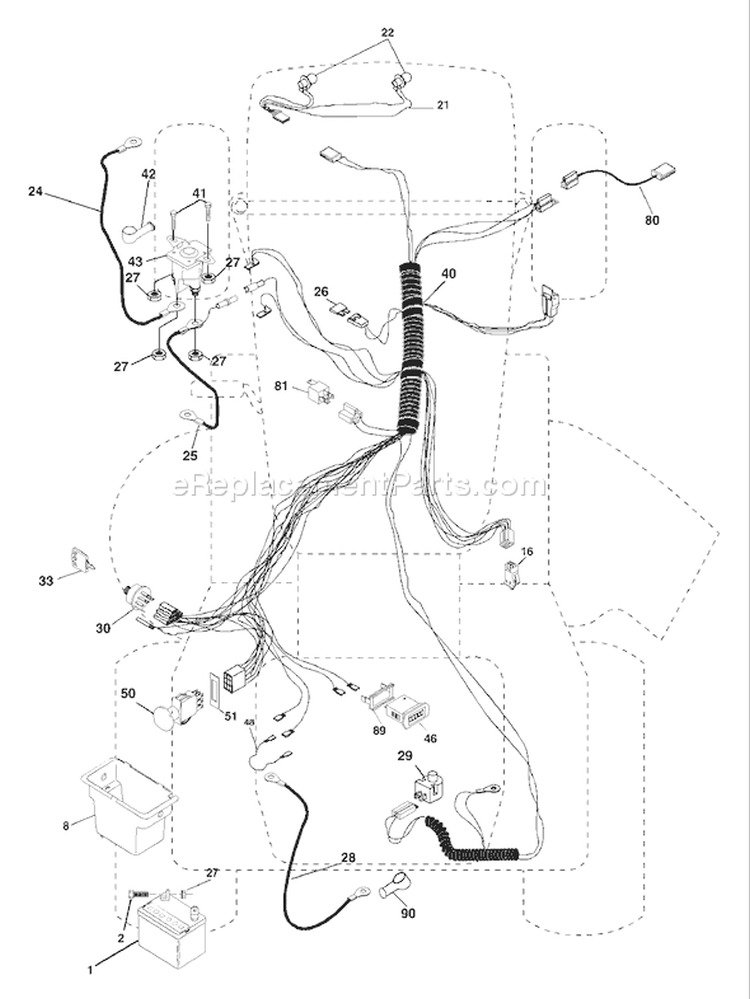 Page D Diagram and Parts List for 1542 YTH  YTHK  B -954568526 -2002-02 Husqvarna Lawn Tractor