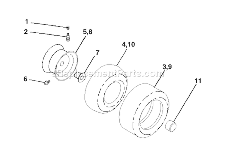 Page J Diagram and Parts List for 1746 YTH  YTHK  A -954568533 -2002-01 Husqvarna Lawn Tractor