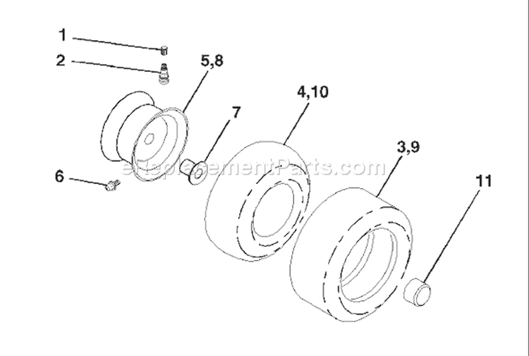 Page J Diagram and Parts List for 1746 YTH  YTHK  B -954568533 -2002-02 Husqvarna Lawn Tractor
