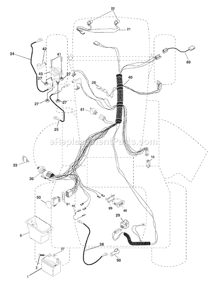 Page D Diagram and Parts List for 1746 YTH  YTHK  B -954568533 -2002-02 Husqvarna Lawn Tractor