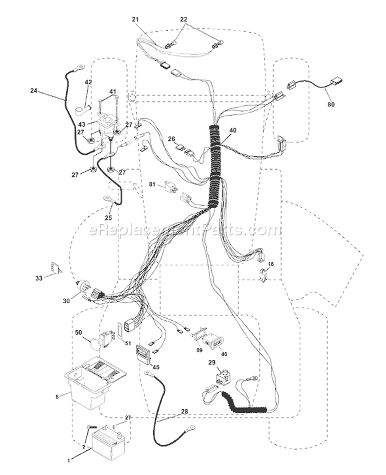 Page D Diagram and Parts List for 1746B YTH  954567055 -2001-01 Husqvarna Lawn Tractor
