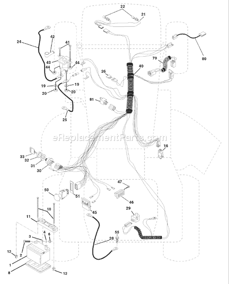 Page D Diagram and Parts List for 180 YTH  954140010F -1998-07 Husqvarna Lawn Tractor