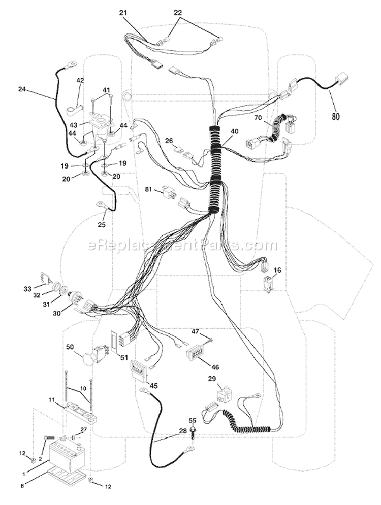 Page D Diagram and Parts List for 180 YTH  954140010H -1999-03 Husqvarna Lawn Tractor