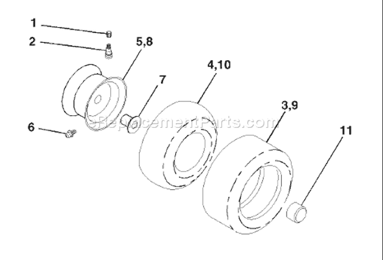 Page J Diagram and Parts List for 1848XPE YTH  954567260 -2002-02 Husqvarna Lawn Tractor