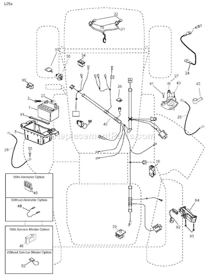 Page D Diagram and Parts List for 18542 YTH  96013000202 -2008-02 Husqvarna Lawn Tractor