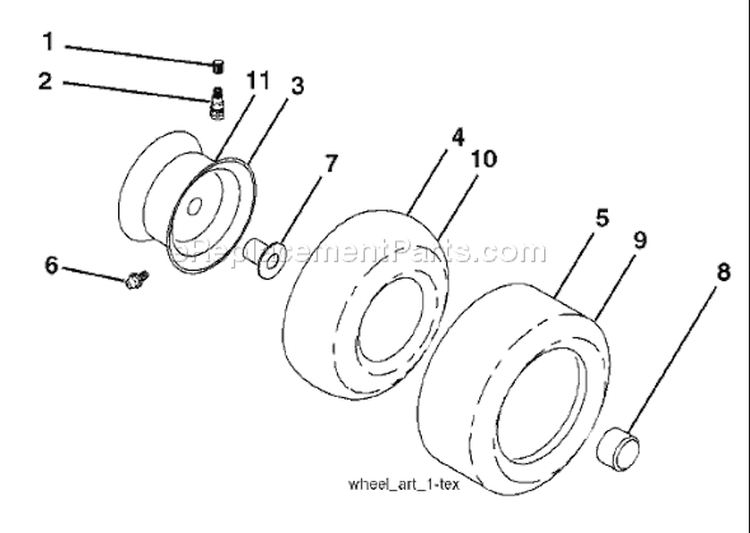 Page J Diagram and Parts List for 20B42T YTH  96043002002 -2006-03 Husqvarna Lawn Tractor