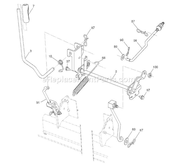Page G Diagram and Parts List for 20K46 YTH  96045000400 -2006-11 Husqvarna Lawn Tractor