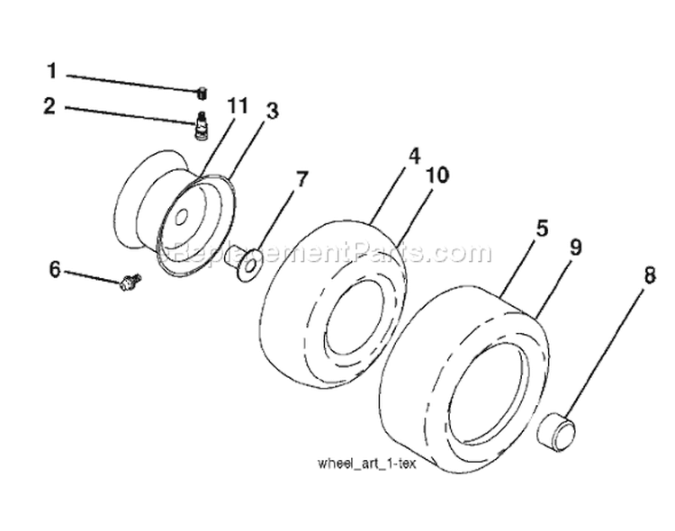 Page J Diagram and Parts List for 20K46 YTH  96045000405 -2008-01 Husqvarna Lawn Tractor