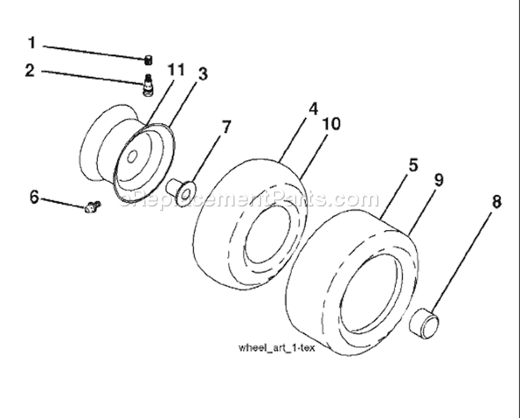 Page J Diagram and Parts List for 20K46 YTH  96045000406 -2008-03 Husqvarna Lawn Tractor
