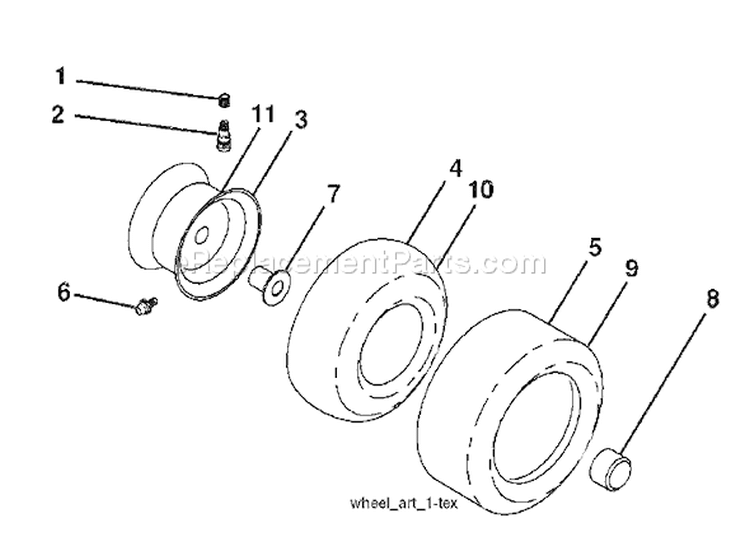 Page J Diagram and Parts List for 2146XP YTH  CA -96043005200 -2007-12 Husqvarna Lawn Tractor