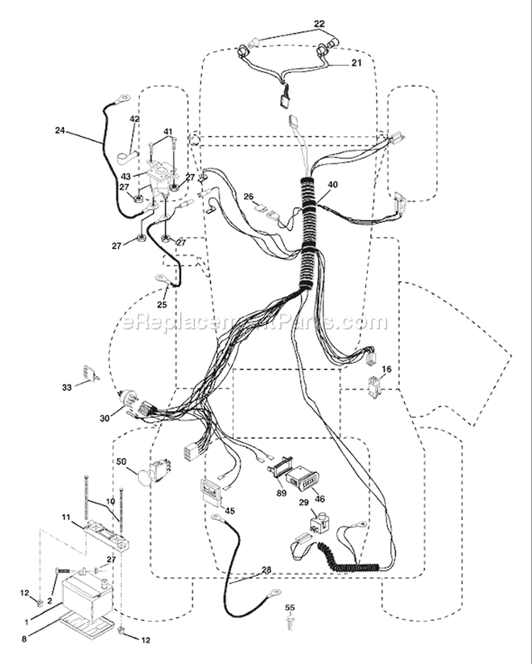 Page D Diagram and Parts List for 2148 YTH  LO21H48A -954572035 -2003-12 Husqvarna Lawn Tractor