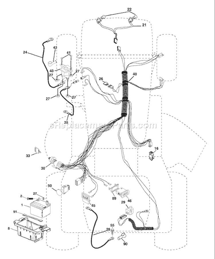Page D Diagram and Parts List for 2148B YTH  954571960 -2004-03 Husqvarna Lawn Tractor