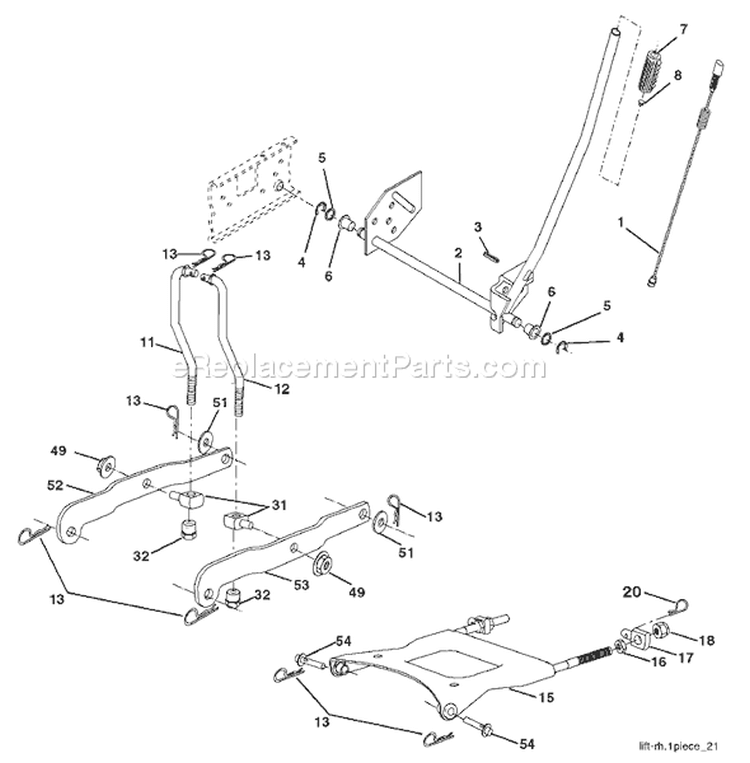 Page G Diagram and Parts List for 2148C YTH  954571960 -2004-03 Husqvarna Lawn Tractor