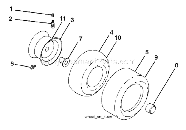 Page J Diagram and Parts List for 2242T YTH  96043002101 -2006-03 Husqvarna Lawn Tractor