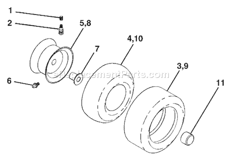 Page J Diagram and Parts List for 2248A YTH  954571977 -2004-06 Husqvarna Lawn Tractor