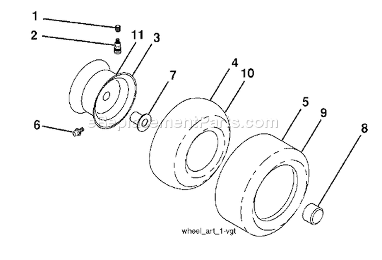 Page J Diagram and Parts List for 2348 YTH  96045000502 -2008-04 Husqvarna Lawn Tractor