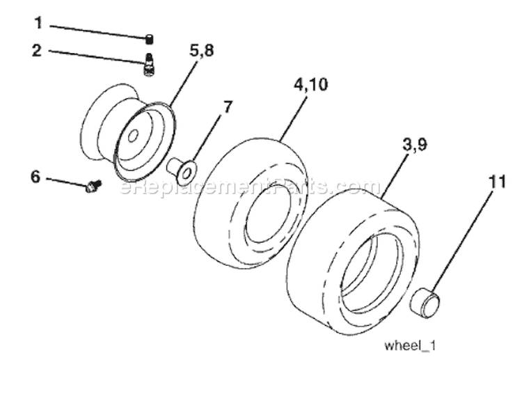 Page J Diagram and Parts List for 2448 YTH  96015000100 -2005-03 Husqvarna Lawn Tractor