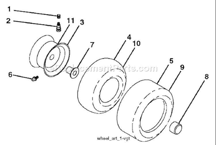 Page J Diagram and Parts List for 2448T YTH  96043000800 -2006-03 Husqvarna Lawn Tractor