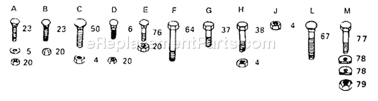 Page K Diagram and Parts List for YT120 YT 120 1990-01 Husqvarna Lawn Tractor