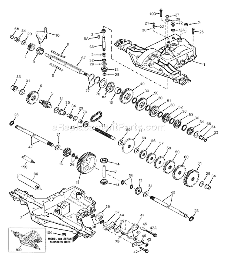 Page H Diagram and Parts List for YT180 YT 180 954140009A -1997-01 Husqvarna Lawn Tractor